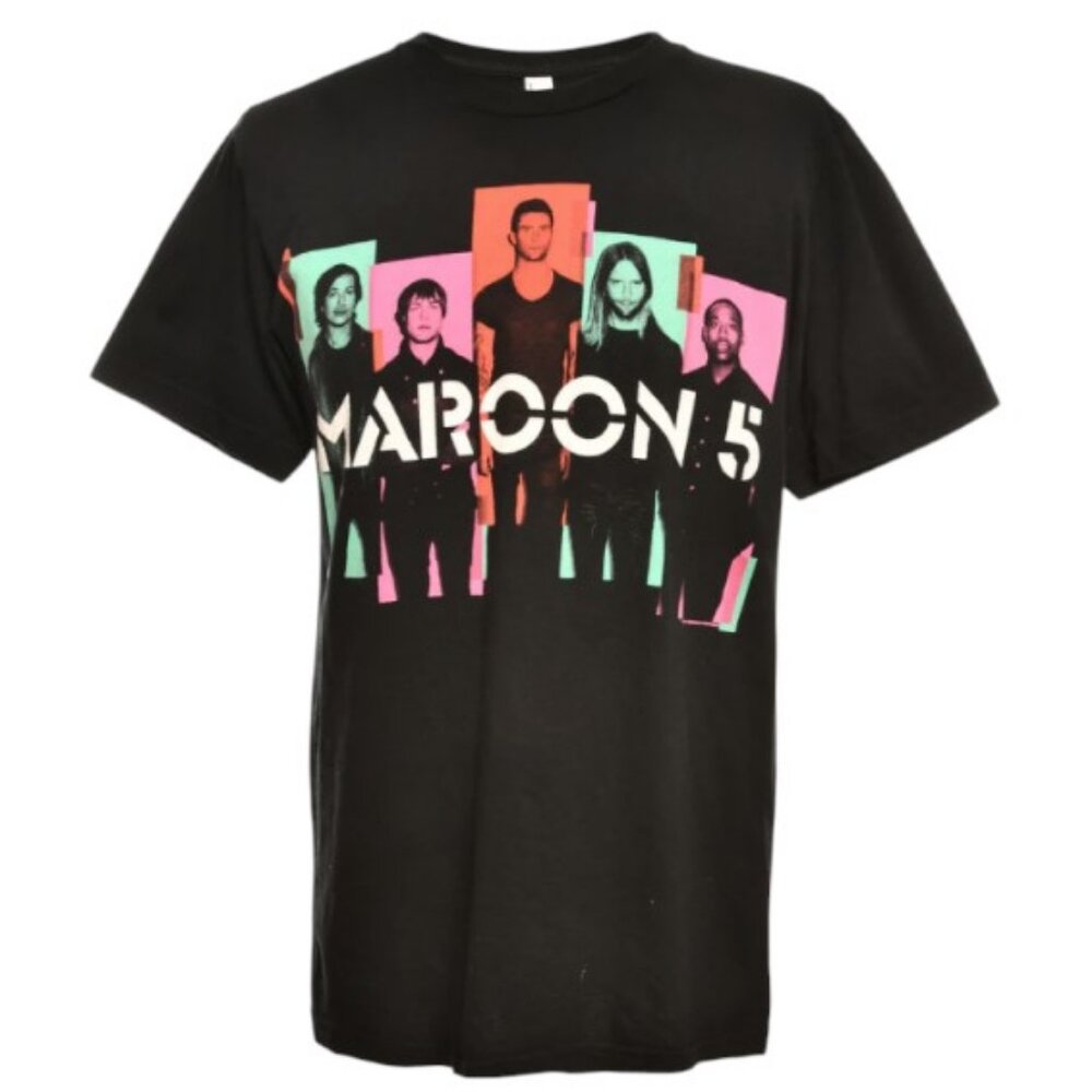 American Apparel x Maroon 5 band T-shirt black unisex size S